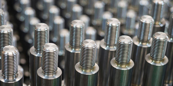 multiple turned parts manufactured by aluminium machined components