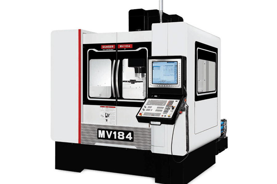 3 axis milling machine Quaser MV184 used for manufacturing metal components and parts