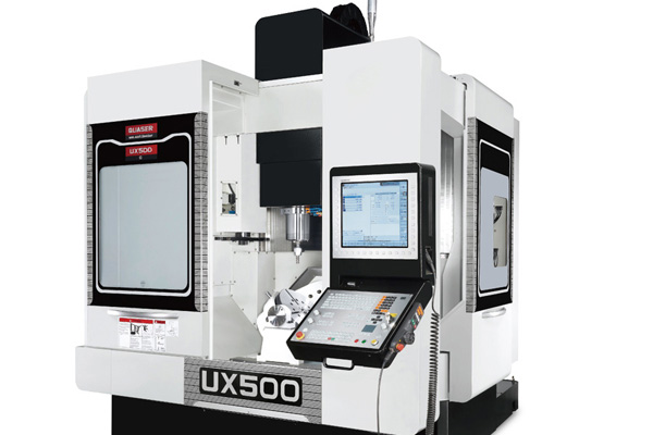 5 axis milling machine used at AMC for manufacturing milled components and parts Quaser UX500