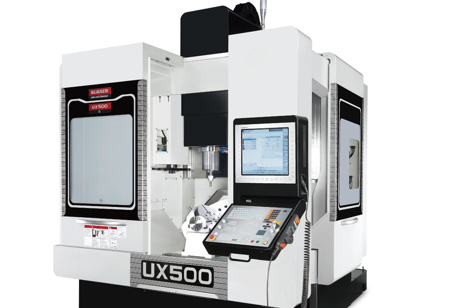 5 axis milling machine used for manufacturing milled components and parts Quaser UX500