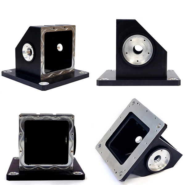 cnc milled prts multiple anges of periscope manufactured by Aluminium Machined Components