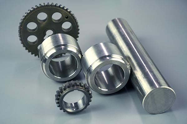 CNC turned parts multiple components manufactured by AMC machining specialists in the UK