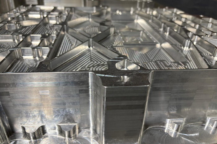 6082-T6 aluminium EV precision machined batttery enclosure manufactured by AMC Aluminium Machined Components in Coventry